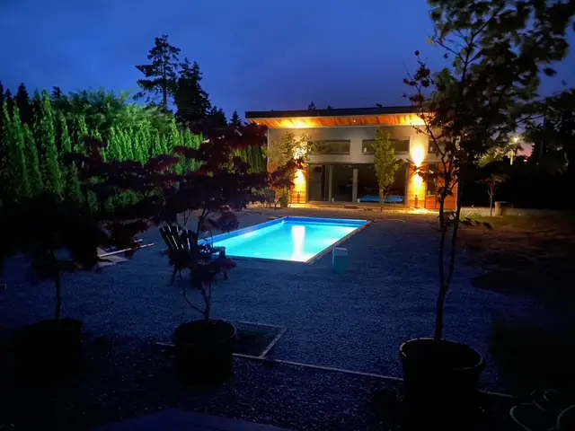 modern light kitchen in new home
